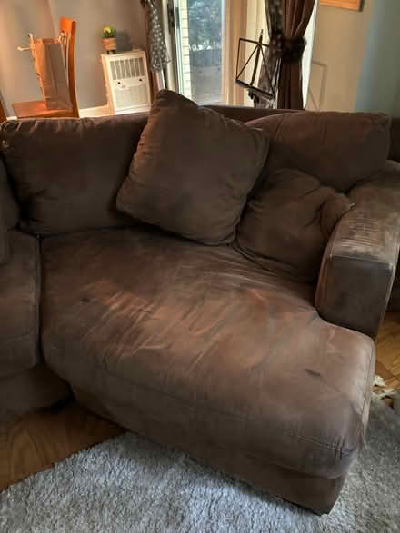 Photo of free Matching Sofa and chaise longue (Grosvenor Place) #3