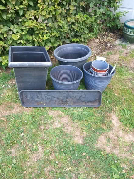 Photo of free Plastic pots (Roffey, Horsham) #1