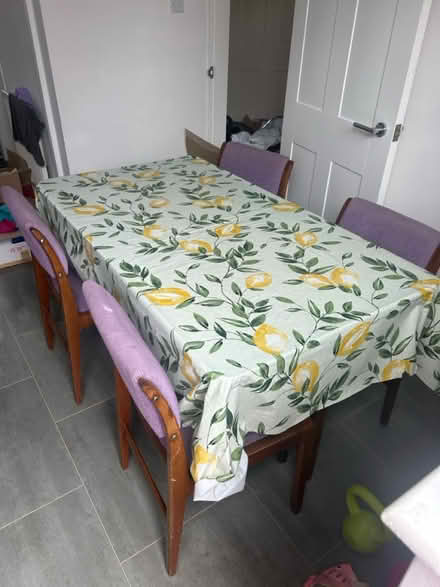 Photo of free Dining table and chairs (Hulme M15) #2