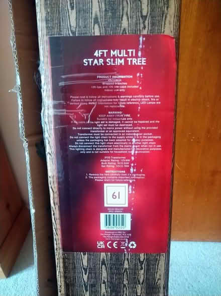 Photo of free Fibre Optic Christmas Tree (Gosport PO12) #2