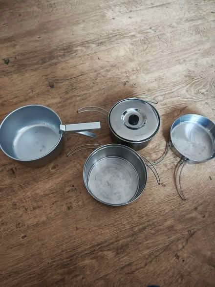 Photo of free Stainless steel camping pans (Great Sutton CH66) #1