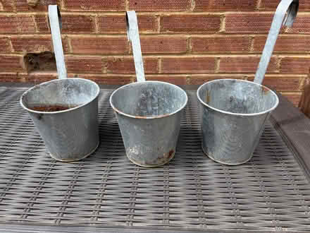 Photo of free Plant pot holders for fence (Letchworth SG6) #1