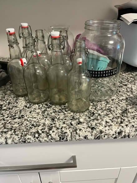 Photo of free Komucha Jar + 6 Bottles (Woodley Park) #1