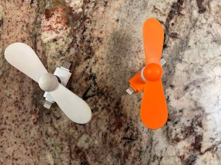 Photo of free Two Mini Cooling Fans (Erin Mills&QEW) #1