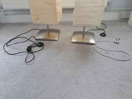 Photo of free Pair of tall IKEA lamps (Heswall) #3