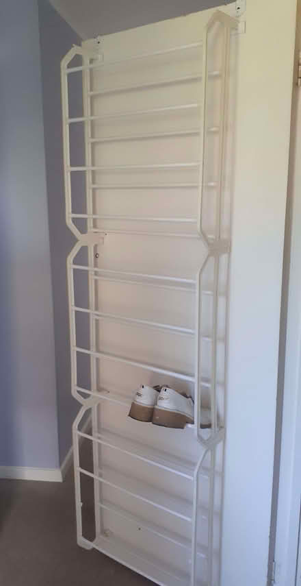 Photo of free Shoe Rack - Fixes on back of door - Holds 20+ Pairs (Ramslye TN4) #1
