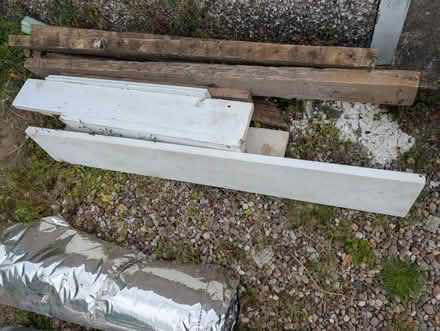Photo of free Fire pedestal, mantle and surround (Parkgate) #2
