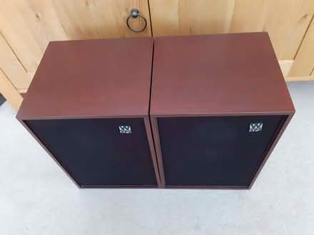 Photo of free pair of wharfdale denton exp2 speakers (Lordship Estate SG6) #1