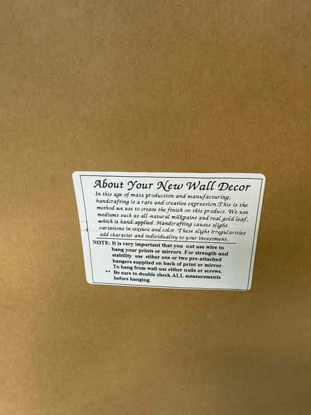 Photo of free White Mirror Wall Decor, Indoor (Groton, Hoyts Wharf Road) #3
