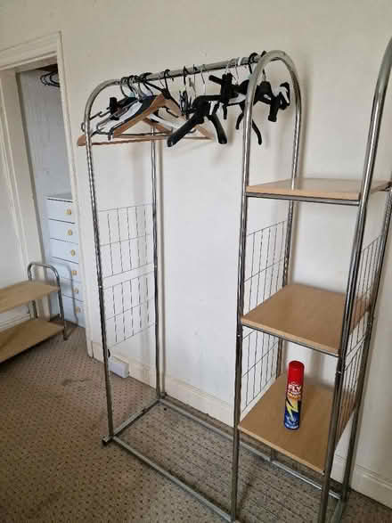 Photo of free Hanging rail wardrobe (Holt Lane End M40) #2