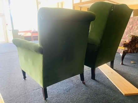Photo of free X1 smaller wing back chair (Stanton harcourt, OX29) #3