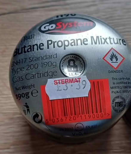 Photo of free Butane Propane 190 g cylinders (Trefor LL65) #1