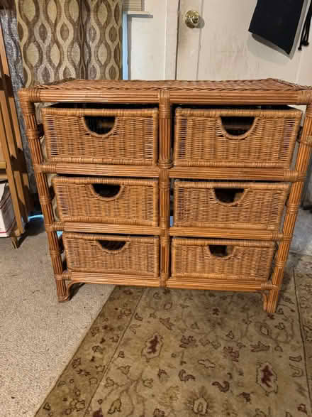 Photo of free Wicker drawers (San Jose California) #1