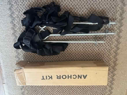 Photo of free Trampoline anchor kit (Cemetery Hill MK41) #1