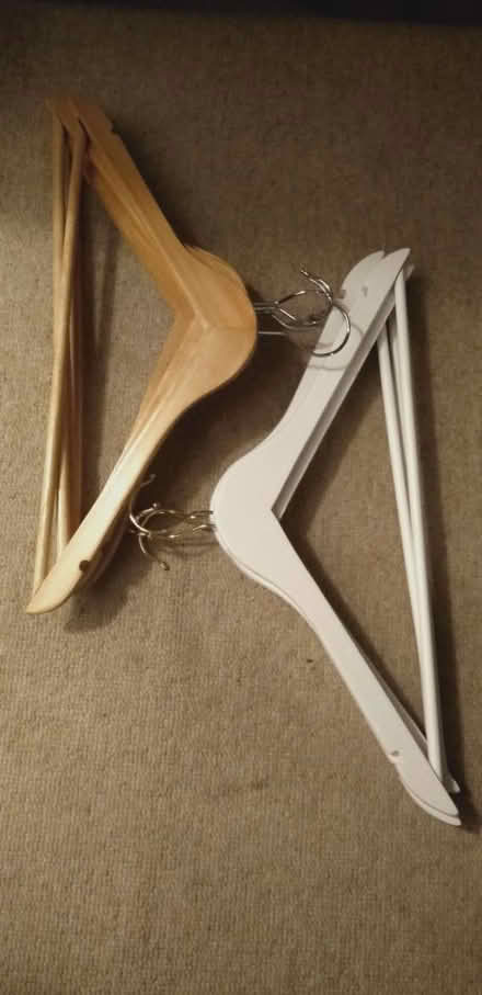 Photo of free Wooden Hangers (OX1 South Oxford) #1
