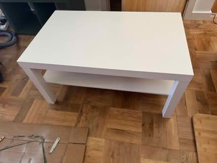 Photo of free White IKEA lack coffee table - 90cmx55cm (Wisewood S6) #1