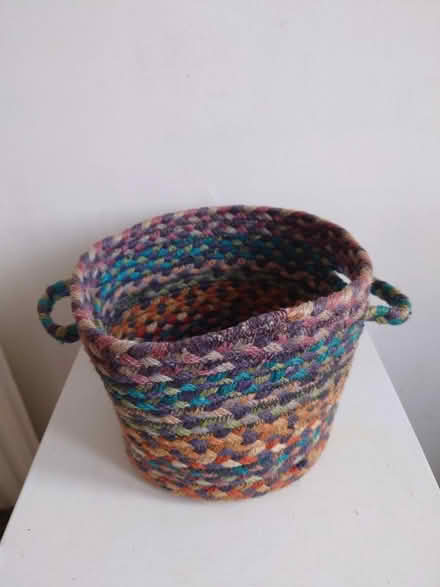 Photo of free Two fabric baskets (Rushden) #3