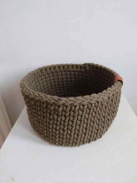 Photo of free Two fabric baskets (Rushden) #2