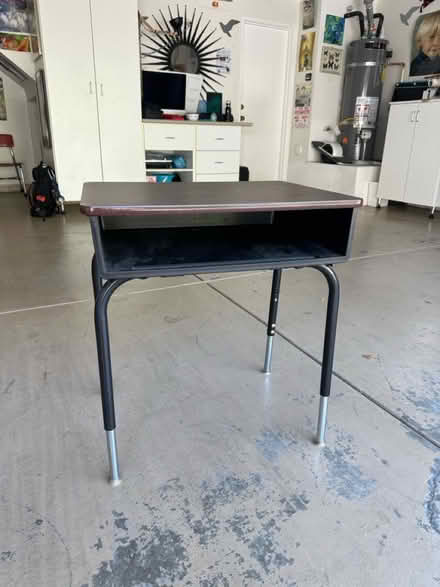 Photo of free Small school desk (Painted trails) #1