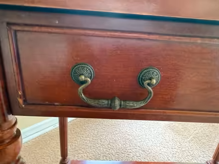 Photo of free Wooden entrance table (Oxford) #3