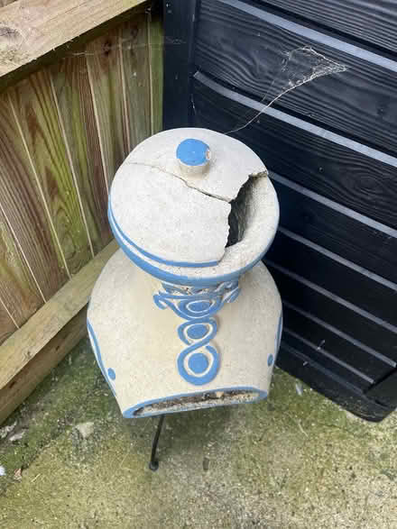 Photo of free Outdoor clay fire pit (Wood Green N22) #2