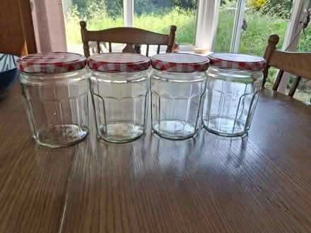 Photo of free 22 Large Jam Jars, clean (Smalldale SK17) #1