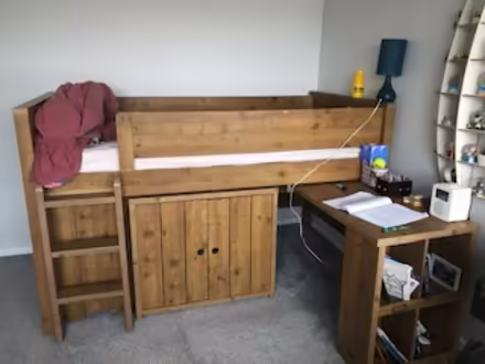 Photo of free Bunk bed with integrated desk (B91 Solihull) #1