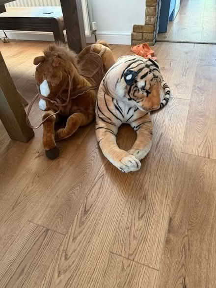 Photo of free 2 large stuffed animal toys (Hoddesdon EN11) #1