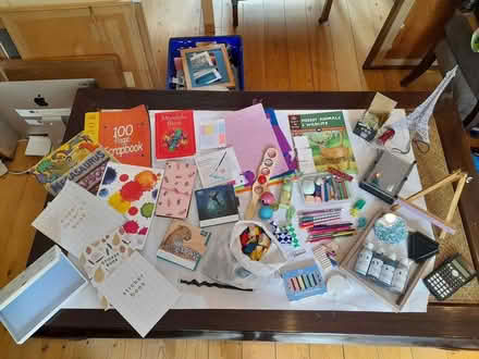 Photo of free Arts supplies, books, toys (Dun Laoghaire A96) #1