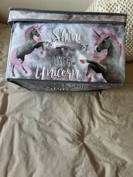 Photo of free Unicorn toy box (Cold Harbour OX1) #1