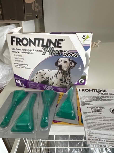 Photo of free 4 doses of dog frontline (NE Renton) #1