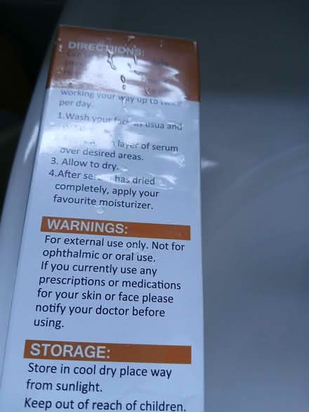 Photo of free Vitamin C Anti Ageing Serum (Erith DA8) #4