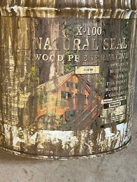 Photo of free natural seal wood preservative (Laytonsville) #1