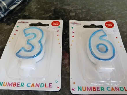 Photo of free Number candles (Belper DE56) #1