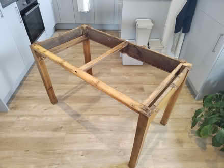 Photo of free Solid Wood Table/Desk Base (East Chichester) #1