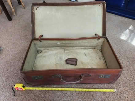 Photo of free Leather Suitcase (DE22 3AD) #2