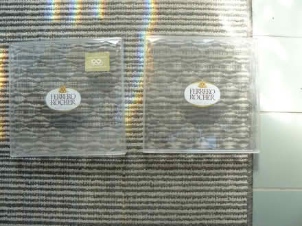 Photo of free 2 x empty plastic ferrero rocher boxes (Kempsey WR5) #1
