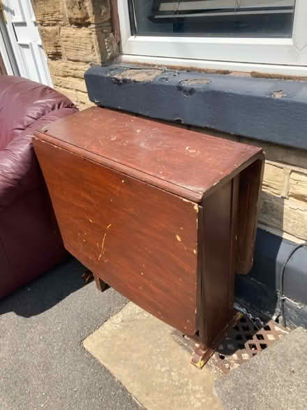 Photo of free Drop leaf table (Crookes S10) #1