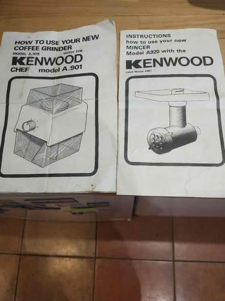 Photo of free Kenwood food mixer attachments (Fleetville) #3