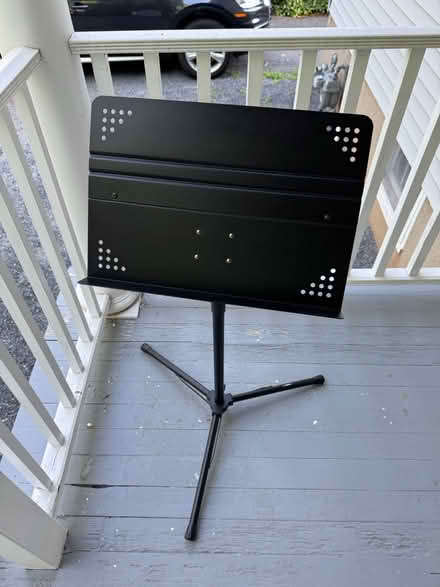 Photo of free music stand (209 Moore street Princeton.) #1