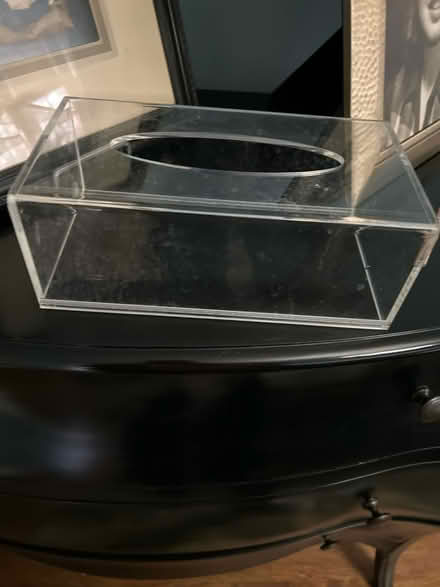 Photo of free Acrylic tissue box cover (Friendship Heights) #1