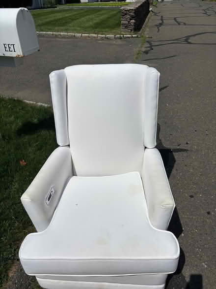 Photo of free Pottery Barn Covered Rocking Chair (Norwalk, CT- Rowayton) #2