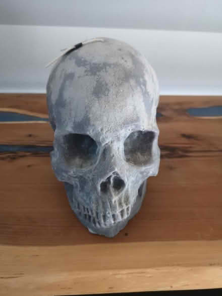 Photo of free Large skull candle (Bradford on Avon BA15) #1