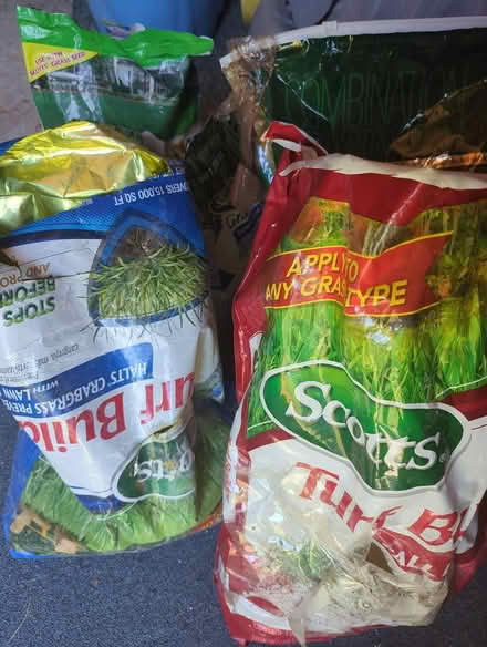 Photo of free Grass Seed & fertilizer (Duren Ave) #2
