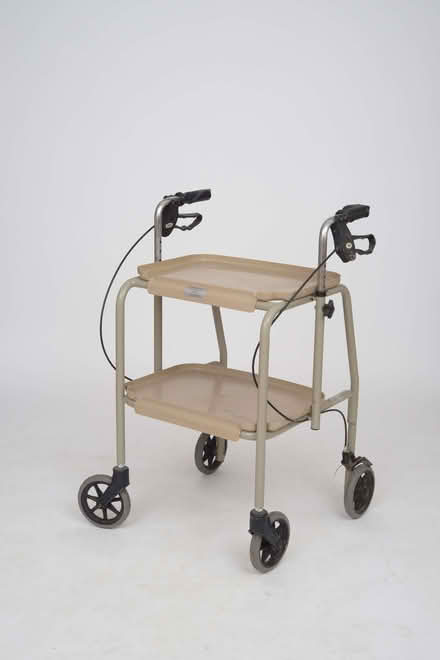 Photo of free mobility walker with tray. one faulty brake (Southgate N14) #1