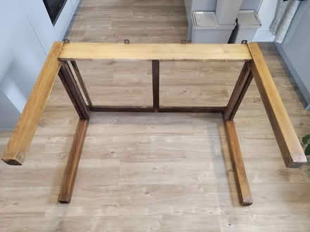 Photo of free Solid Wood Table/Desk Base (East Chichester) #3