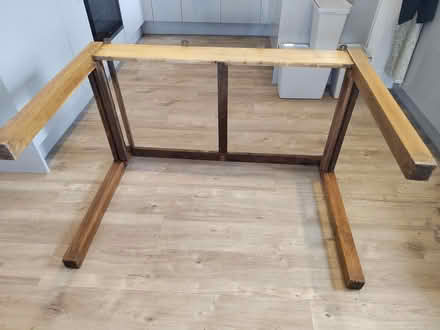 Photo of free Solid Wood Table/Desk Base (East Chichester) #4