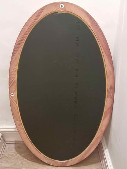Photo of free Pine frame mirror (Ripponden HX6) #2