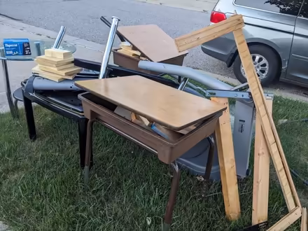 Photo of free Curb alert: desks & end tables (S of Ypsi) #3