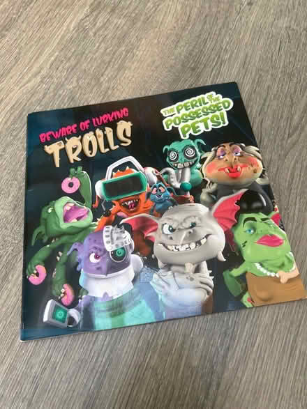 Photo of free Beware Of Lurking Trolls book. Good condition. (Southsea PO4) #1